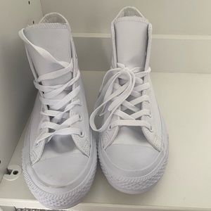 Leather converse